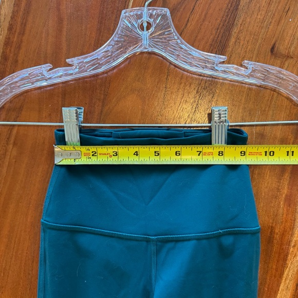 lululemon | align mini flare leggings | storm teal 0 short - Picture 6 of 11